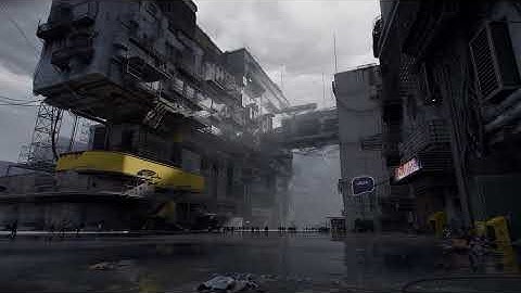 A Glimpse of Morning Sun in a Gloomy City