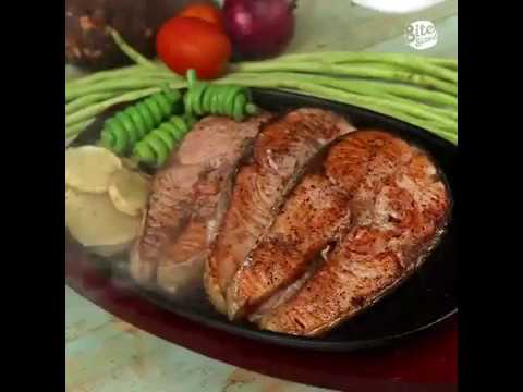 BITE SIZED | Sizzling Salmon Sinigang | Food Recipe