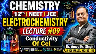 Electrochemistry | Conductivity Of Cel | Physical Chemistry Class 12 | Lecture #9 | NEET/JEE/12th