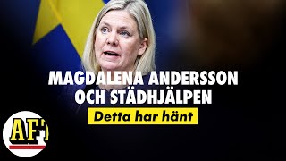 Magdalena Andersson (S) och städhjälpen – detta har hänt