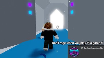How to get the  RB battles Challenge badge in Tower Of Hell /Tower Of Hell/Roblox