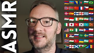 ASMR in YOUR language | Saying "I Love You" in 57 different languages 🤍♥️ screenshot 2
