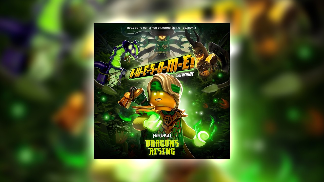 A-W-E-S-O-M-E! - ZenDJ Remix | Ninjago Dragons Rising - YouTube