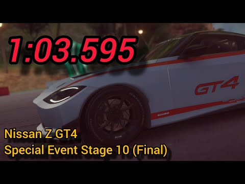 1:03.595 | Nissan Z GT4 Special event Stage 10 (Final) | Asphalt