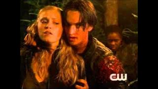 the 100 [1x04] - Bellarke moments 'For now we make the rules'