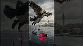 Hezarfen Ahmed Çelebi erzählt seine Geschichte #history #osmanischesreich #shorts #Osmanen #empire