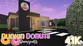 Dunkin Donut No Gamep Bloxburg Builds