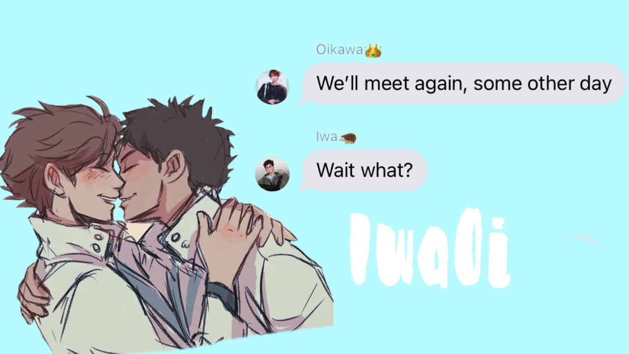Haikyuu Confessions//pt 1 IwaOi//𝕙𝕩𝕟𝕖𝕪𝕓𝕖𝕖
