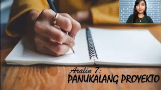 Pagsulat sa Piling Larangan : Panukalang Proyekto