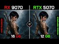 RX 9070 VS RTX 5070 + Ryzen™ 7 9800X3D : TEST IN 20 GAMES