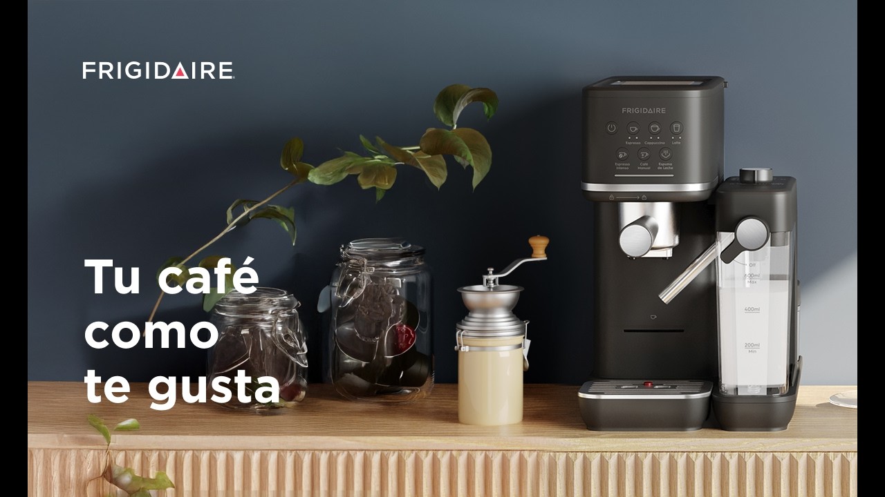 Cafetera Espresso Frigidaire Cápsula y Sachet Experience Vaporizador de Leche (FCM70)