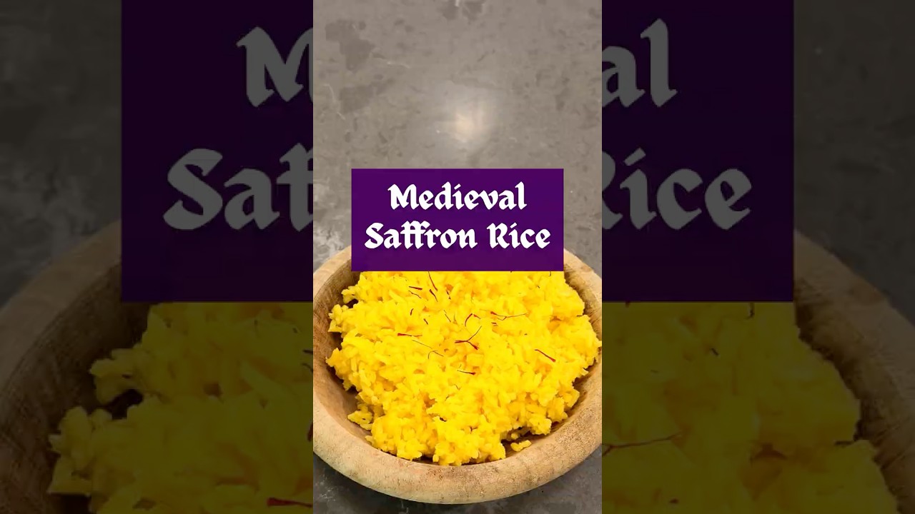 Medieval Saffron Rice from England's Oldest Cookbook