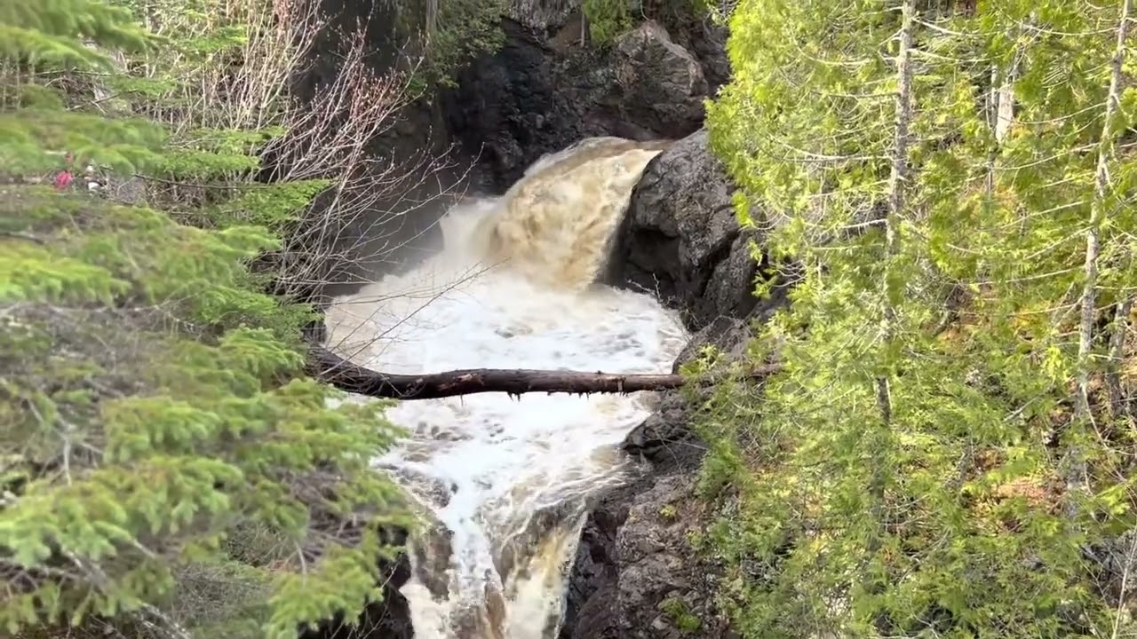 Waterfall on Cascade River, Minnesota