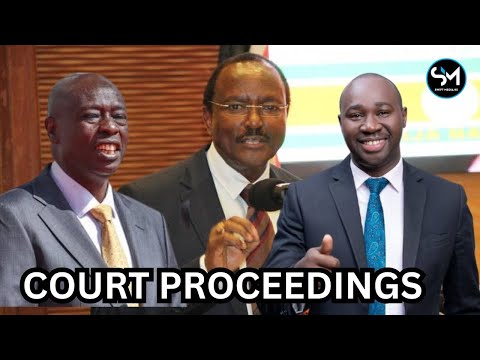 LIVE Chaos As GACHAGUA Ally MP MUKUNJI ARRAIGNED In COURT KARUA KALONZO DEFEND Him ATTACK RUTO