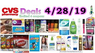 CVS 4\/28\/19 Great Offers (Brut, Aveeno, Pantene, Huggies, Aleve and more)