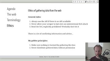 Python for Research - Part 3: Gathering data from the web