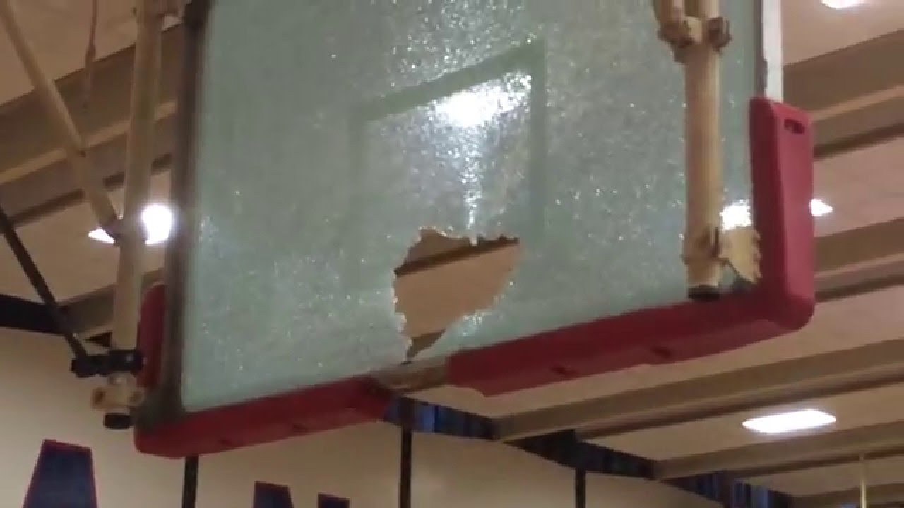 Cody Riley Breaks Backboard (aftermath) YouTube