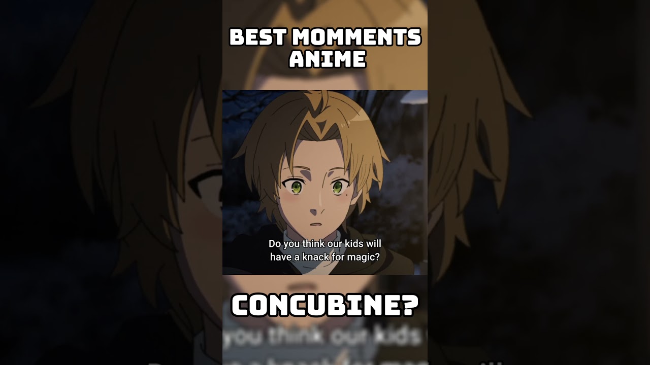 CONCUBINE? | Mushoku Tensei II: Isekai Ittara Honki Dasu Part 2 ep 3  #anime #animeedit #shortsvideo