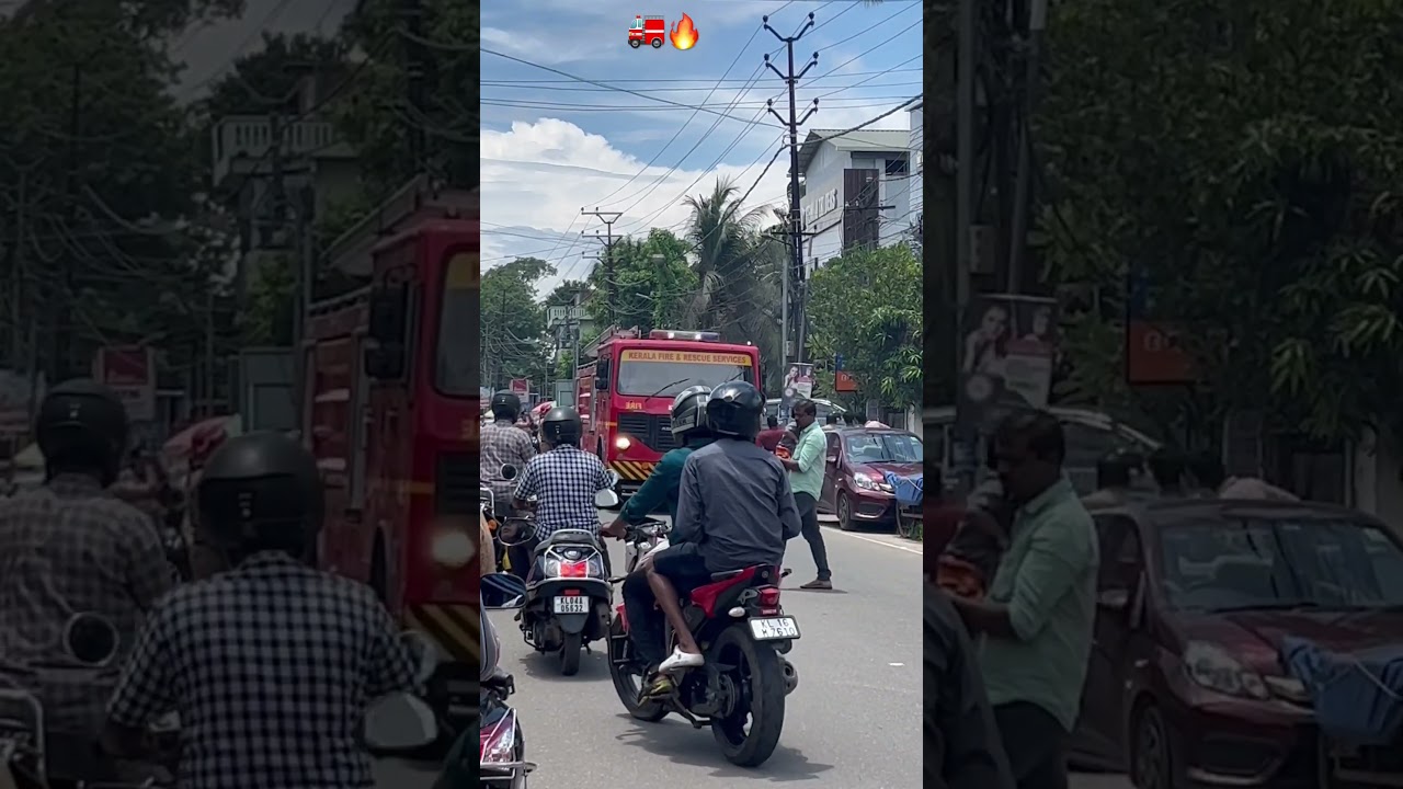 Fire force rescue in Kayamkulam