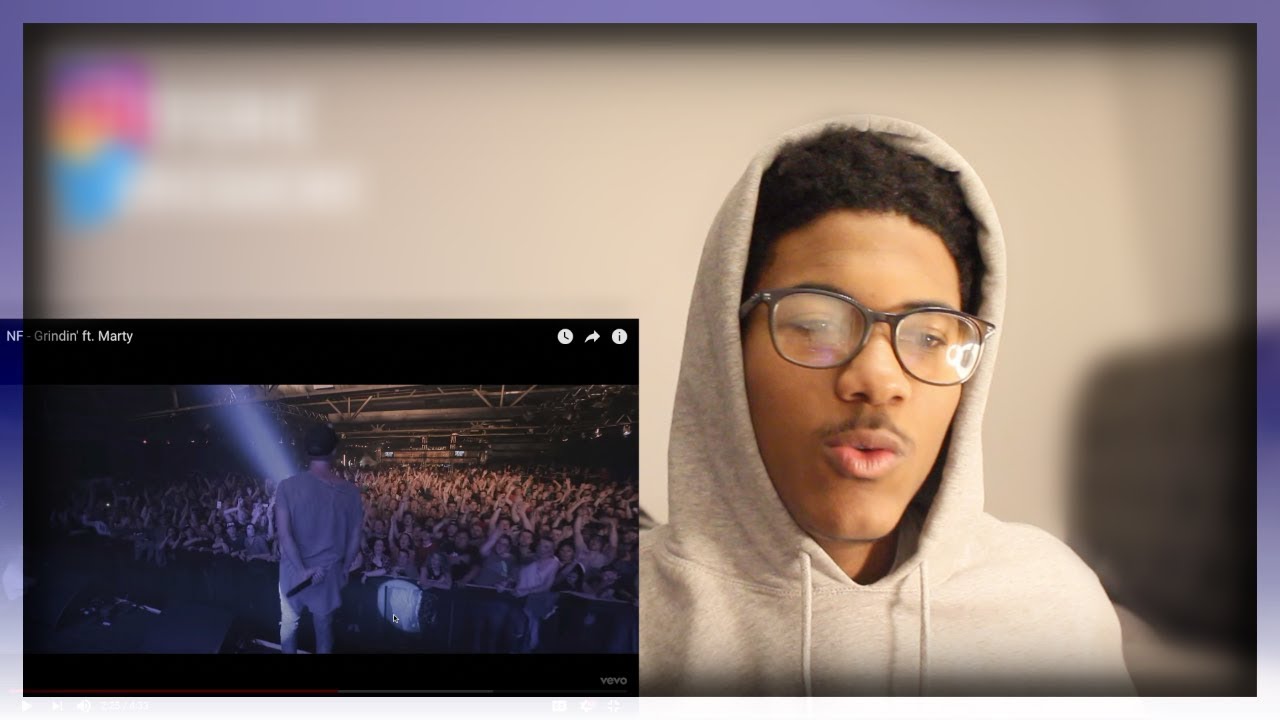 NF - Grindin' ft. Marty | TheFirstEric REACTION!