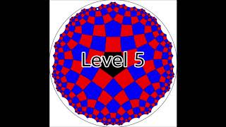 Walking on the hyperbolic plane tiling