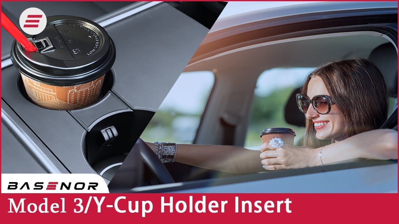 How to install Tesla Model 3/Y cup holder? YouTube