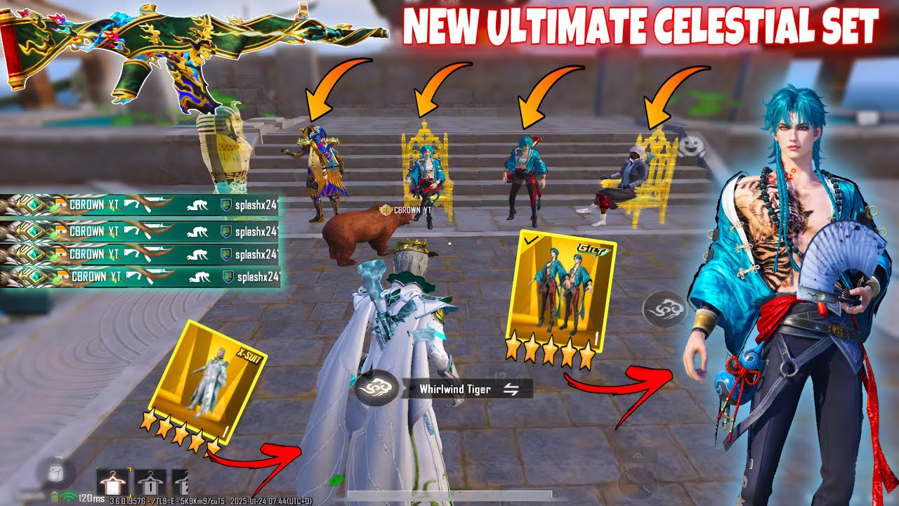 OMG!! 😱I MET NEW ULTIMATE CELESTIAL SET IN SAME LOBBY😍SAMSUNG,A7,A8,J4 ...