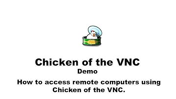 How to Use Chicken of the VNC for Mac