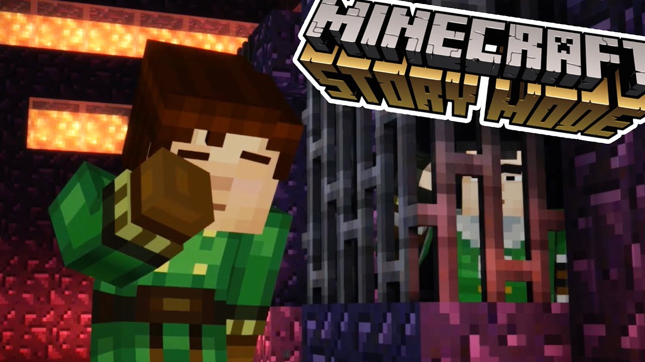 AXEL, OLIVIA AND. REUBEN!?!?!  Minecraft : Story Mode 
