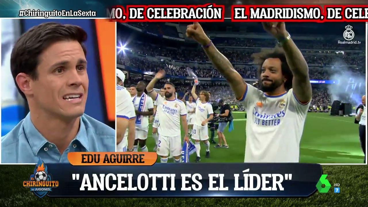 🙌 EDU AGUIRRE se RINDE a VINICIUS en EL CHIRINGUITO