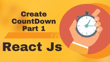 Create CountDown in ReactJs  Part 1 #javascript #reactjs #webdevelopment #frontend #hindi #interview
