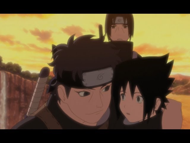Sasuke, Itachi, and Shisui Wholesome moment class=