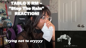 TABLO X RM - Stop The Rain | ARMY REACTS!!