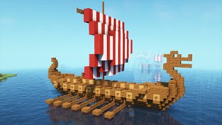 Minecraft | Viking Ship - Longboat | Minecraft Tutorial by NeatCraft 14,632 views 5 months ago 14 minutes, 46 seconds