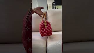 LV Pharrell Williams Red P9 Speedy 25 Unboxing