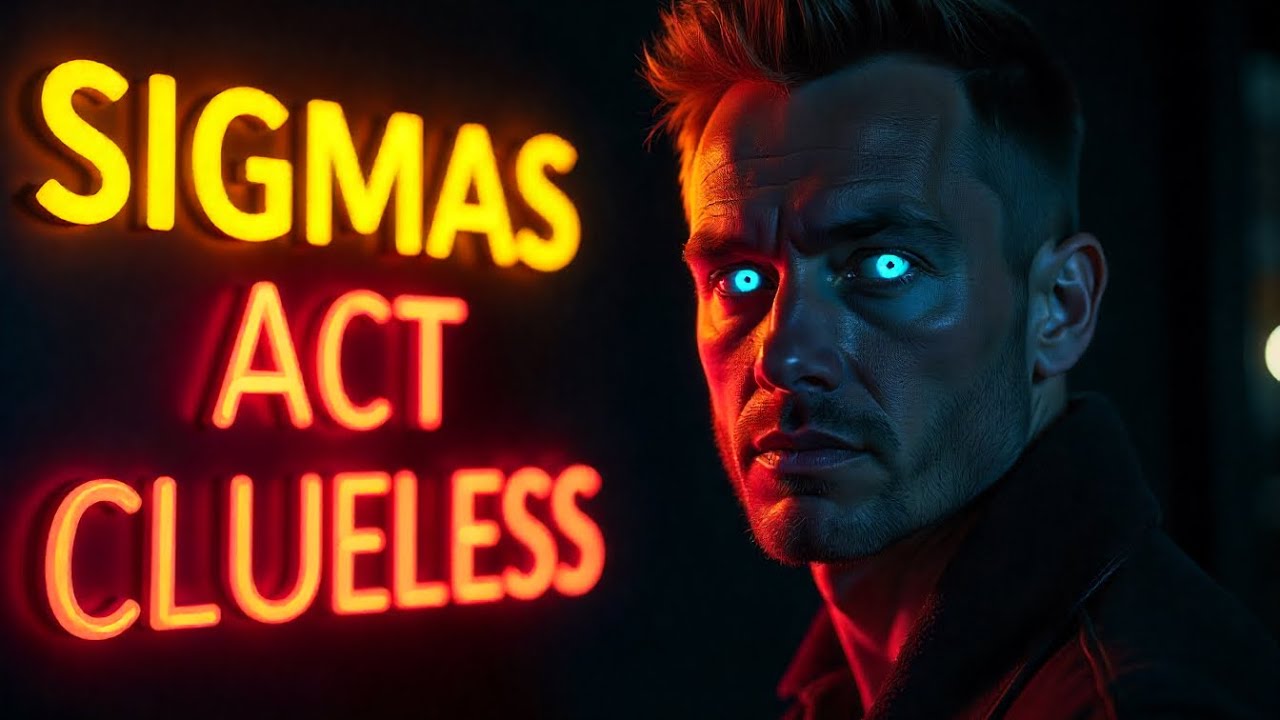 Why Sigma Males Act Clueless (But Secretly Outsmart Everyone)