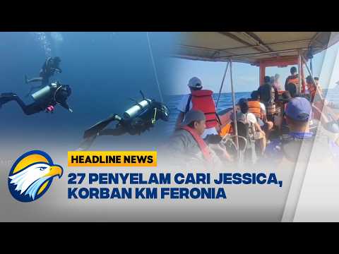 [HEADLINE NEWS, 16/10] Hari Ke-4 Pencarian: Penyelam Sisir Dasar Laut Komodo Cari Korban KM Feronia