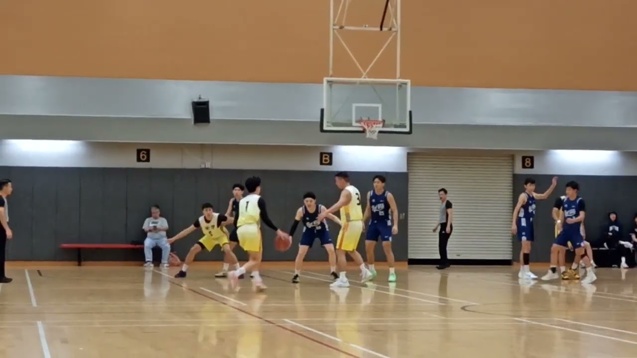 2025年香港籃球聯賽男子甲二組比賽選段：荃灣 VS 日域 20260225-1