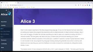 Instalar el programa Alice