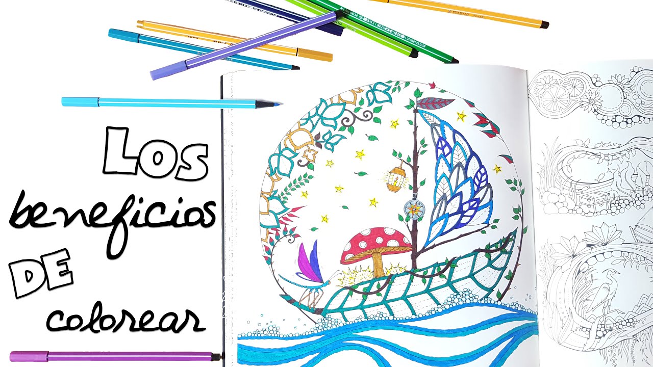 vlogs in spanish LOS BENEFICIOS DE COLOREAR | LauVlogs