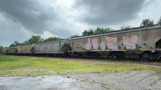 CSXT L425 west at Oxford, 8/15/2026