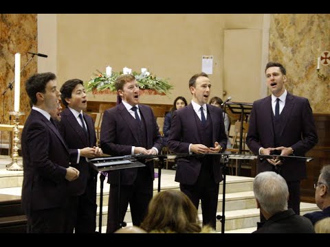 THE KING'S SINGERS   Alma Redemptoris mater - Basilica di S.Nicolò Lecco 2 dicembre 2019