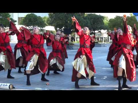 疾風乱舞 『英姿颯爽』／石と光の広場会場／第15回 ドリーム夜さ来い祭り2016（初日）