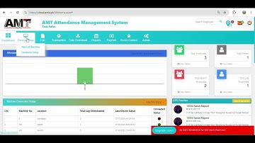 How To Open Door Through AMT Attendance Management System Software#remoteunlock#accesscontrol#amts