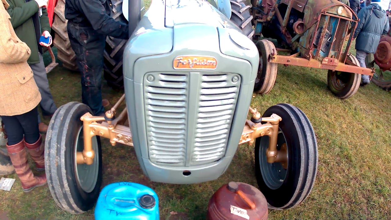 1957 Ferguson FE 35 2.2 Litre 4Cyl Petrol Tractor (34 HP) YouTube