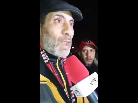 الرفيق مصطفى براهمة في وقفة 20 فبراير بساحة ماريشال