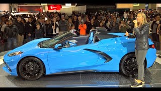 LA Auto Show 2019 -- NEW 2020 Corvette Convertible at Los Angeles Auto Show