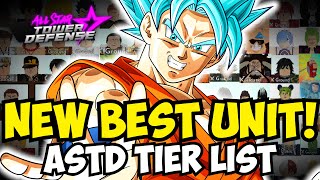 New BEST UNIT! ASTD Tier List Memorial Day Update 2022 (All Star Tower Defense)