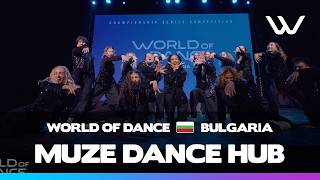 Muze Dance Hub 3Rd Place Team Division Wideview World Of Dance Bulgaria 2025