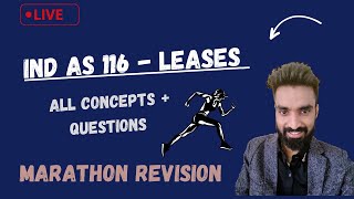 Ind As 116 Leases - Revision | All Concepts + Questions | CA  Final FR | Pratik Jagati